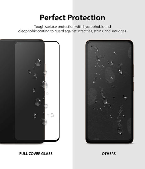 Ringke Invisible Defender Vollflächig gehärtetes Glas (Redmi Note 10 Pro) G4AS042