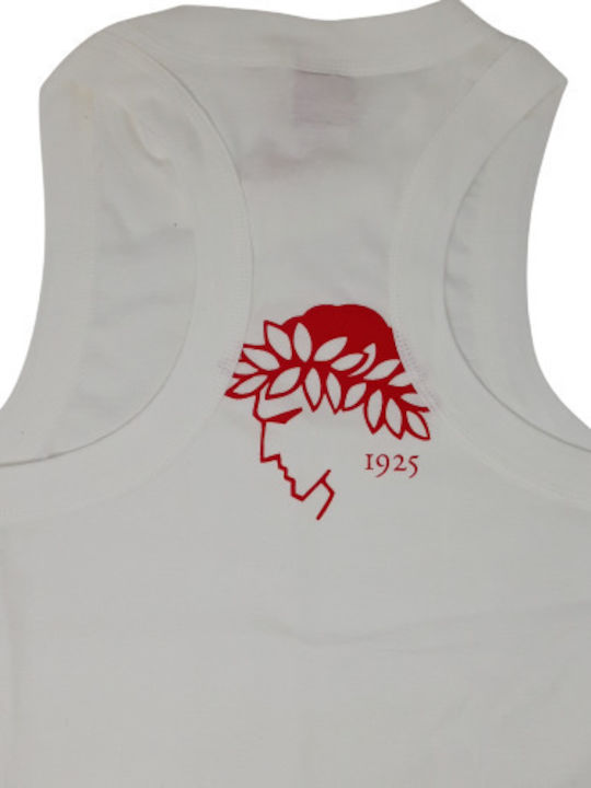 Men's Sleeveless Undershirt White