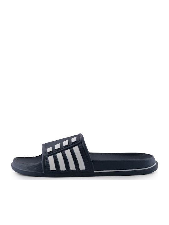 Men's Blue Slides