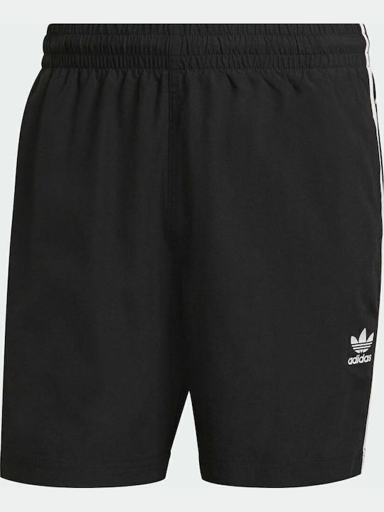 Adicolor Classics 3-Stripes Ανδρικό Μαγιό Σορτς Μαύρο