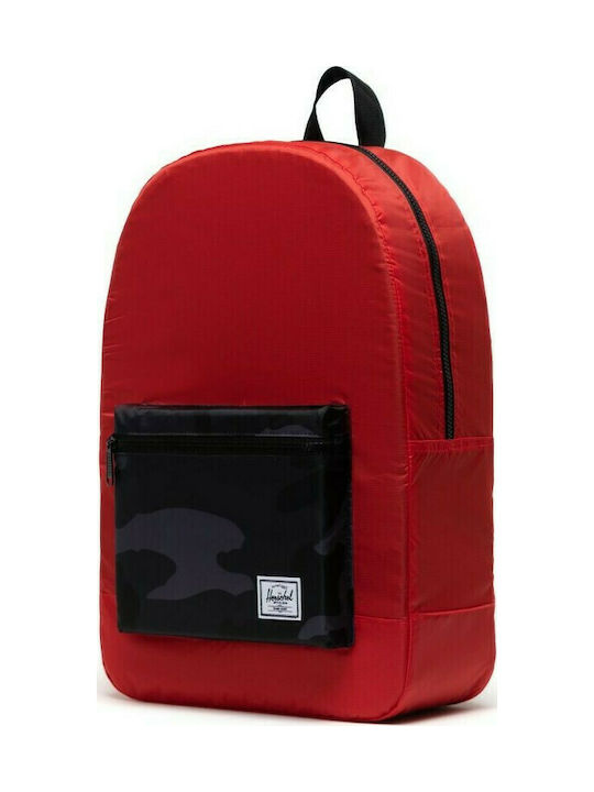 Herschel Packable™ Daypack Fabric Backpack Red 24.5lt