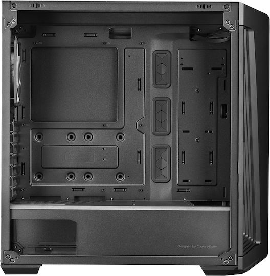 CoolerMaster Masterbox 540 Gaming Midi Tower Κουτί Υπολογιστή με Πλαϊνό Παράθυρο Μαύρο