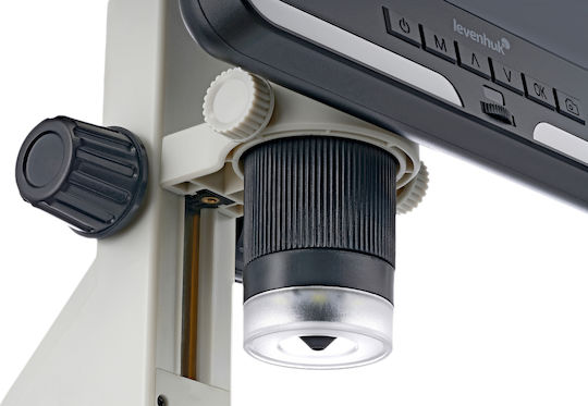 Levenhuk DM700 Digital Mikroskop Bauklötze mit Monitor 10-200x