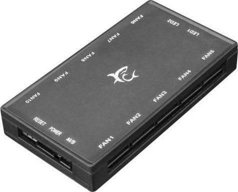 White Shark Nebula Case Fan 120mm (1100rpm / 25cfm) with ARGB Lighting and 4-Pin PWM Connection Pack of 3