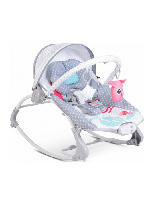 Cangaroo Electric Baby Relax Lovely Forest with Music and Vibration Gray for Child up to 9kg