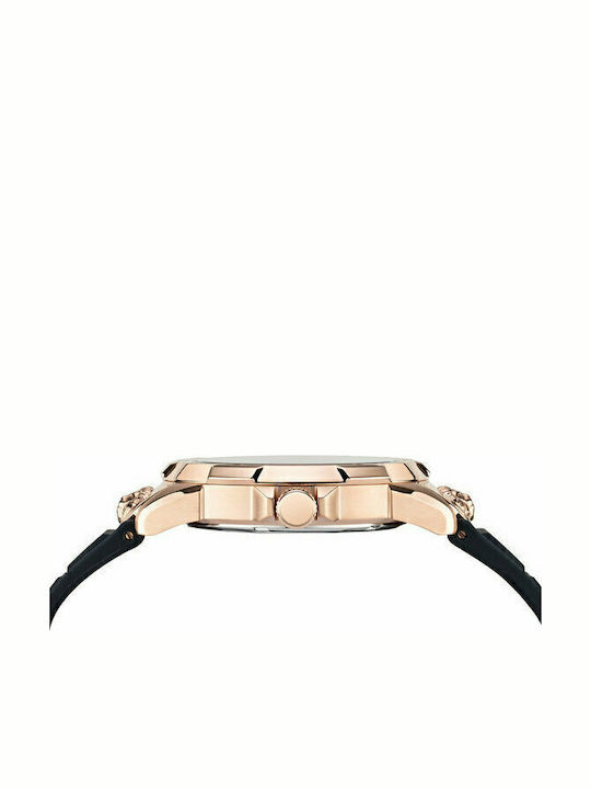 Versus by Versace Runyon Ανδρικό Ρολόι 44mm Χρονογράφος Μπαταρίας με Μπλε Καουτσούκ Λουράκι
