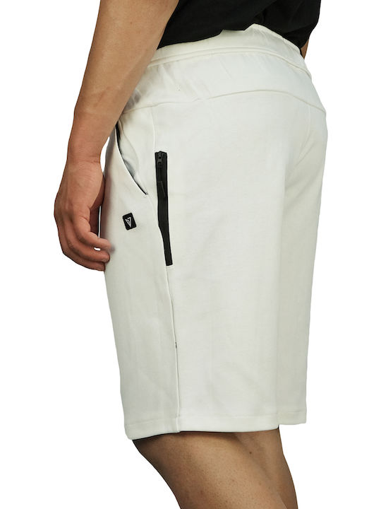 Men's Athletic Shorts White