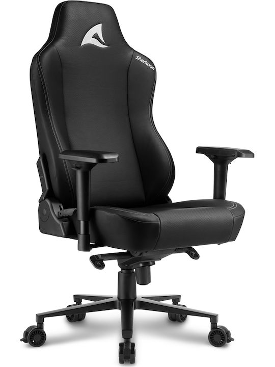 Sharkoon Skiller SGS40 Sytnhetic Leather Καρέκλα Gaming Δερματίνης με Ρυθμιζόμενα Μπράτσα Μαύρη