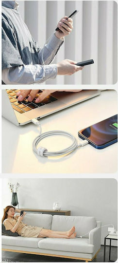 Baseus Superior USB-C to Lightning Cable 20W White 1.5m (CATLYS-B02)