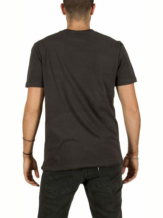Amplified Abbey Road T-shirt Gray Cotton Charcoal