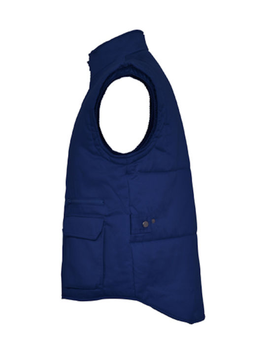 Roly Almanzor Safety Vest Navy Blue