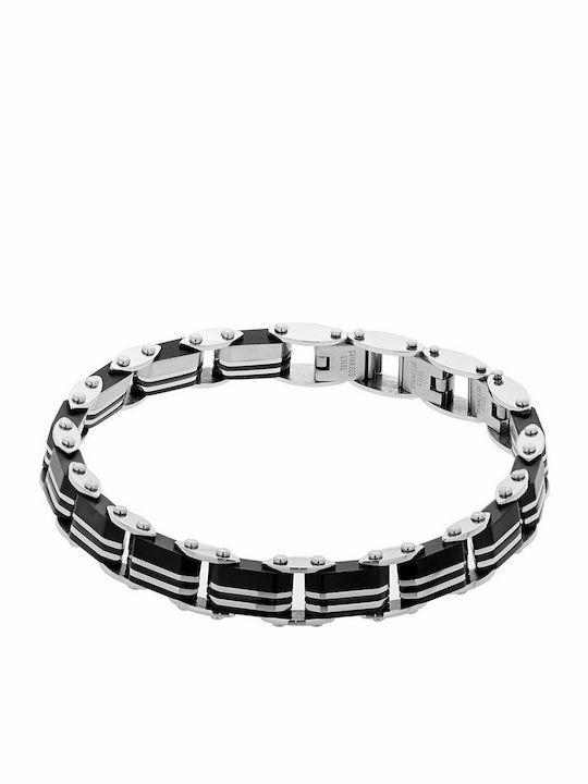 Visetti Herren Armband aus Stahl