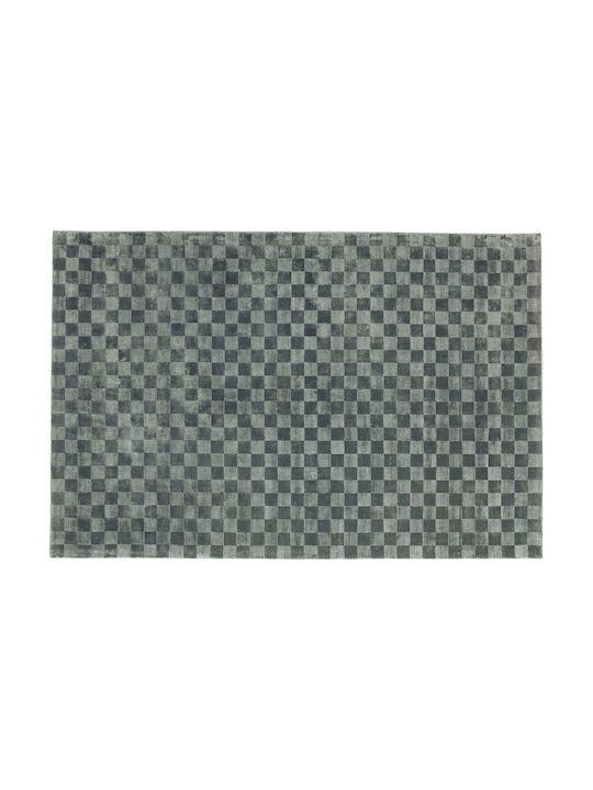 Carpet Couture Damier Handgefertigt Teppich Rechteckig Jungle Green