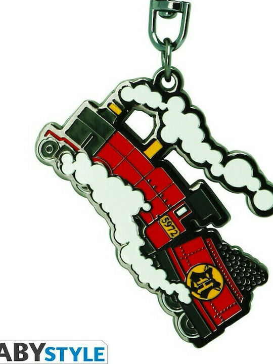 Abysse Schlüsselanhänger Hogwarts Express Metallisch Schwarz