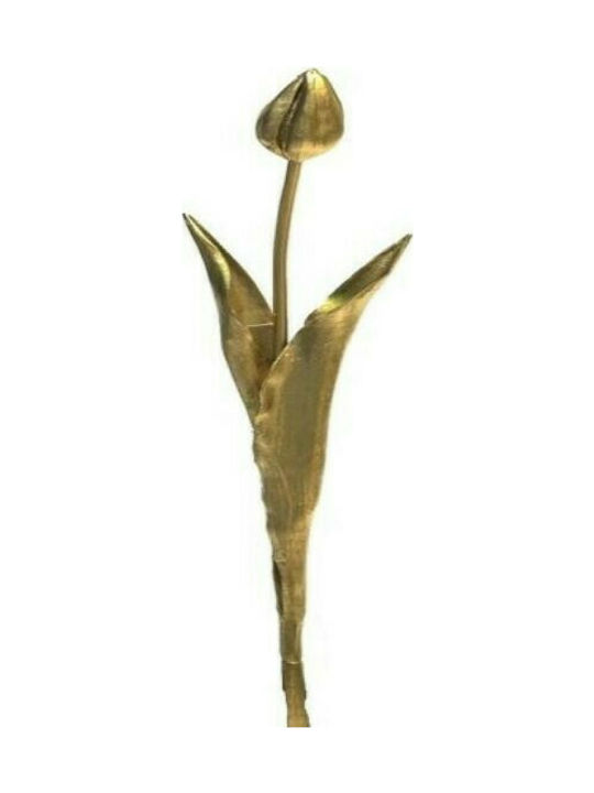 Supergreens Artificial Decorative Branch Tulip Gold 43cm 1pcs