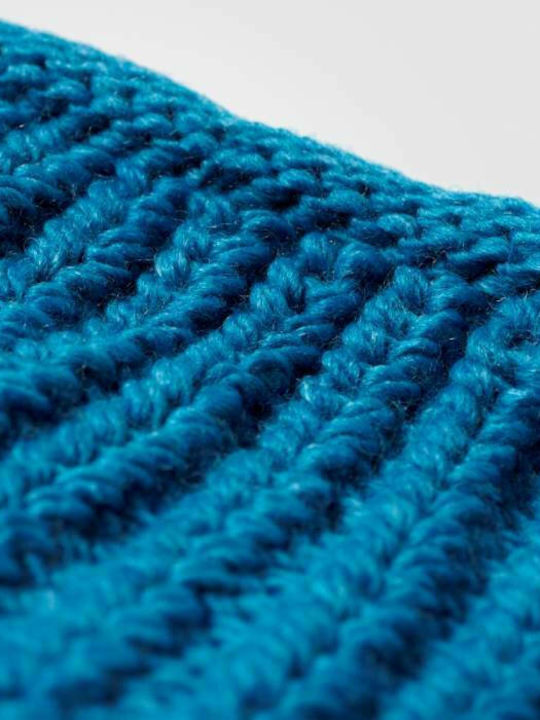Climawarm Chunky Utility Şal Tricotat Pentru Femei Tipul De Decolteu Albastru