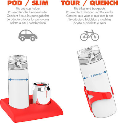 Ion8 Sport Pod Παιδικό Παγούρι Πλαστικό Non Spill Πράσινο 400ml