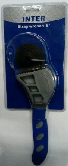 Inter Pipe wrench with strap 6"