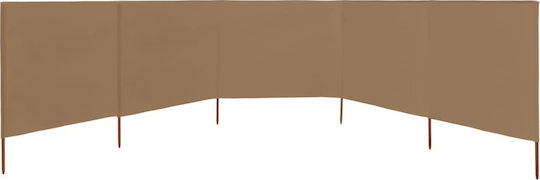 vidaXL în Culoarea Maro 1.2x6.0m