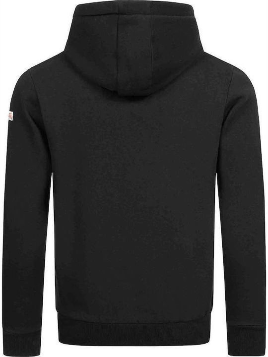 Lonsdale Hooded Classic Black with Hood