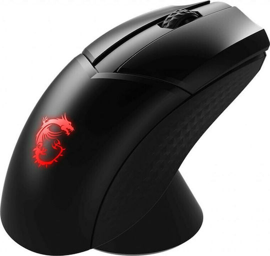 MSI Clutch GM41 Lightweight Wireless Ασύρματο RGB Gaming Ποντίκι 6400 DPI Μαύρο