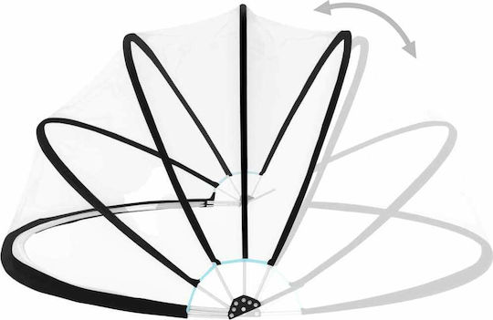vidaXL Round Pool Cover Diameter 440cm 1pcs
