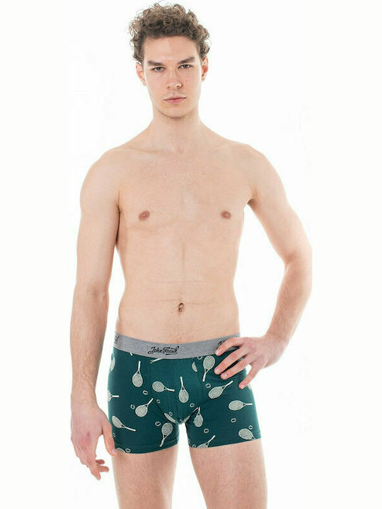 John Frank Eighty Five Men's Boxers Multicolour with Patterns 2Pack