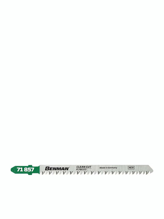Benman 71857 Λάμες για Ξύλο 115mm 5τμχ