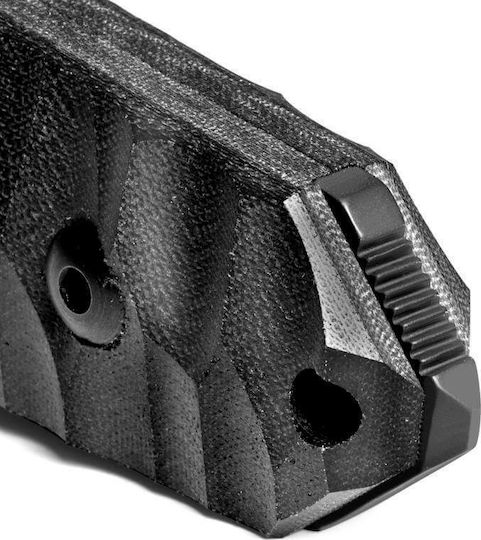 TB Outdoor Maraudeur G10 Knife Survival Black in Sheath