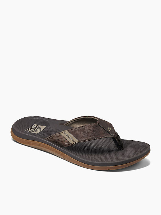 Reef Santa Ana Flip Flops bărbați Maro