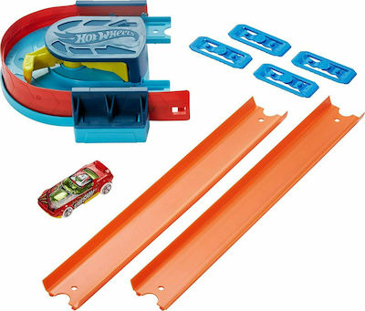 Hot Wheels Circuit Roti fierbinti Track Builder Unlimited - Curve Kicker Pack pentru 6++ ani