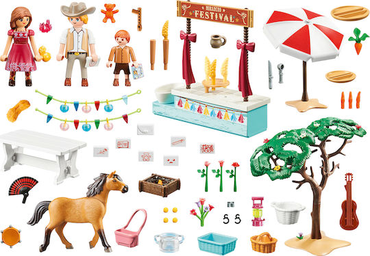 Playmobil Spirit Miradero Festival for 4-12 years old