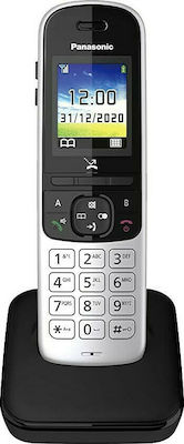 Panasonic KX-TGH710 Ασύρματο Τηλέφωνο με Aνοιχτή Aκρόαση Black/Silver