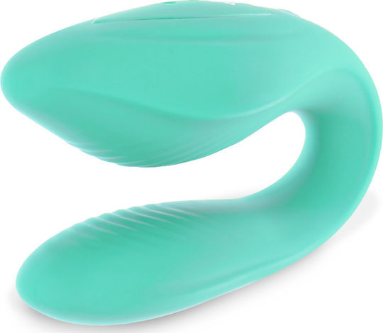 Rithual Kama Vibrator Pentru Cupluri Cu Control De La Distanță Aqua