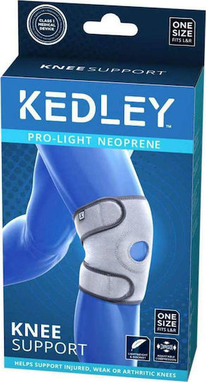 Kedley KED/8246 Knee Brace with Hole Gray