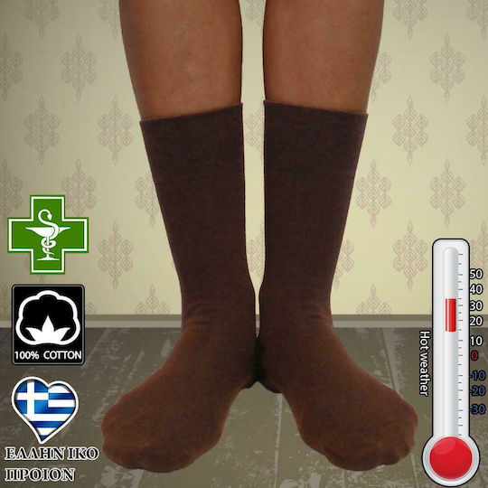 Dimi Socks 1003 Κάλτσες Καφέ