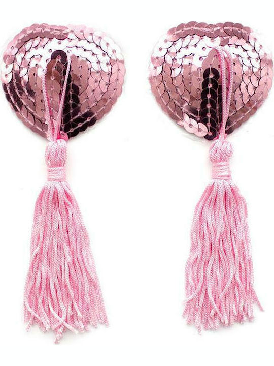 Fetish Addict Self Adhesive Heart Sequin Nipple Rose