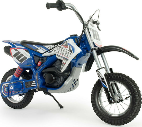 Motocicletă Pentru Copii Xtreme Fighter Electrică 24 Volt Albastră Pentru 4+ Ani