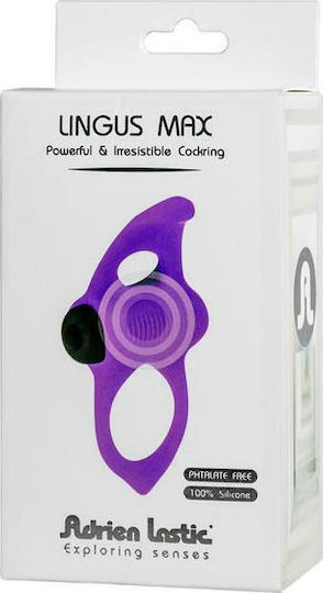 Adrien Lastic Lingus Max Vibration Ring Schwanz Lila 30723