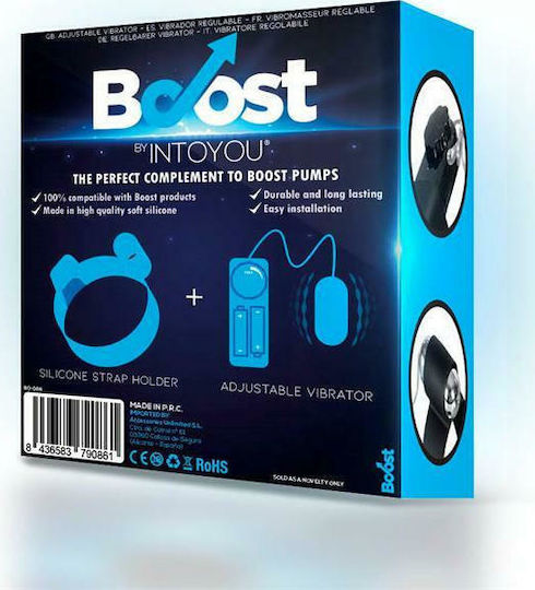 IntoYou Vibrating Accesorie Pumps Adx04 Vibration Ring Schwanz Schwarz BO-086
