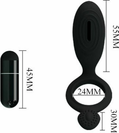 Pretty Love Silicone Ring Ethel Black