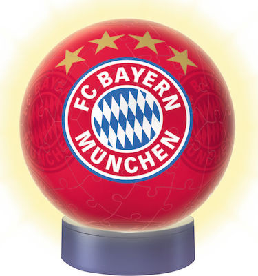 Puzzleball FC Bayern Munich 3D Puzzle & Night Light 72pcs Ravensburger