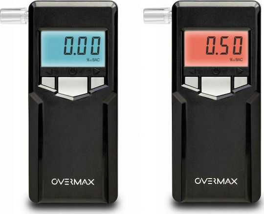 Overmax Ψηφιακό Αλκοτέστ Ψηφιακός Μετρητής Αλκοόλ