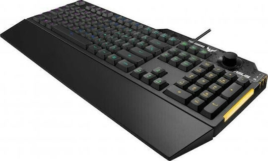 Asus TUF Gaming K1 Gaming Tastatură cu iluminare RGB (Engleză US)