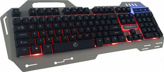 Rebeltec Discovery 2 Gaming Keyboard with RGB Lighting (English US) Silver