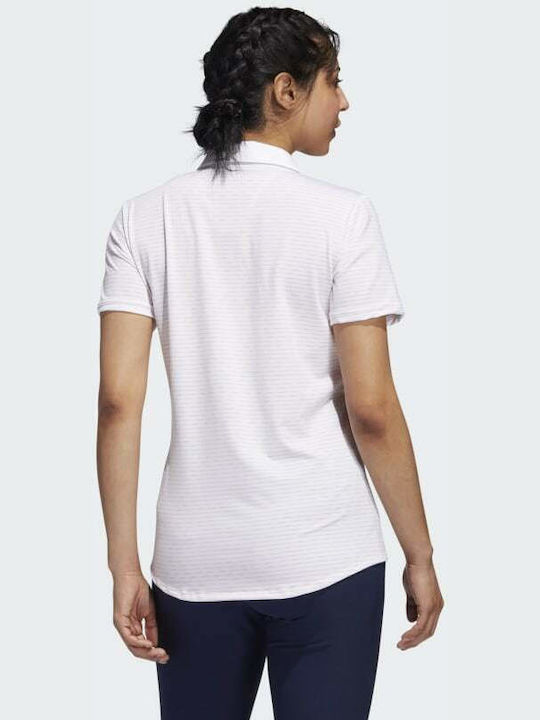 Adidas Ultimate365 Space Dyed Damen Bluse Langärmelig Weiß