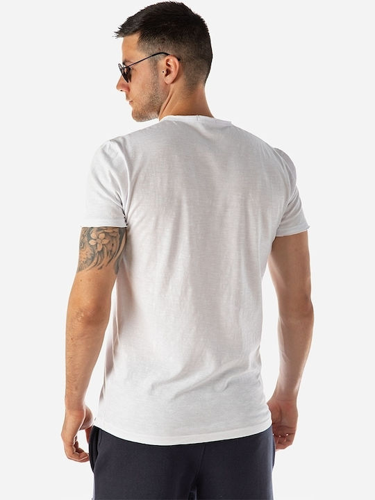 Camaro Herren T-Shirt Kurzarm Weiß