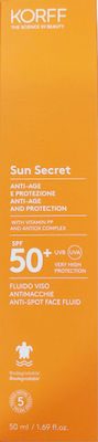 Korff Sun Secret Anti-Age & Protection Antispot Face Fluid SPF50+ 50ml