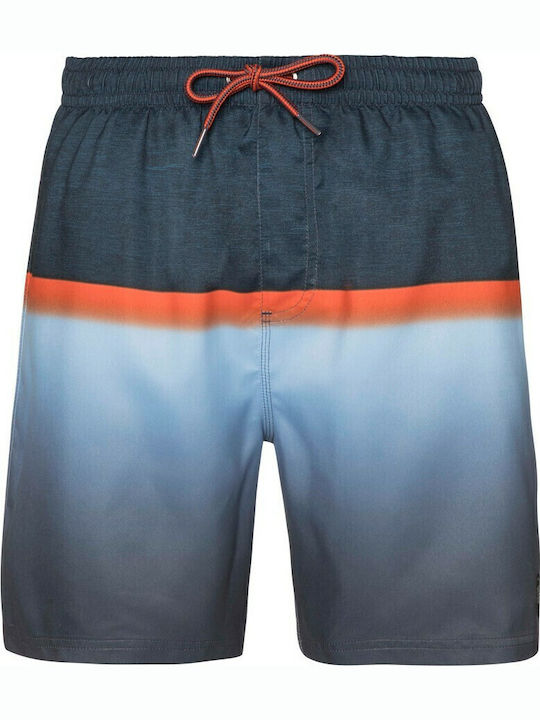 Men's Swimwear Shorts Navy Blue Striped