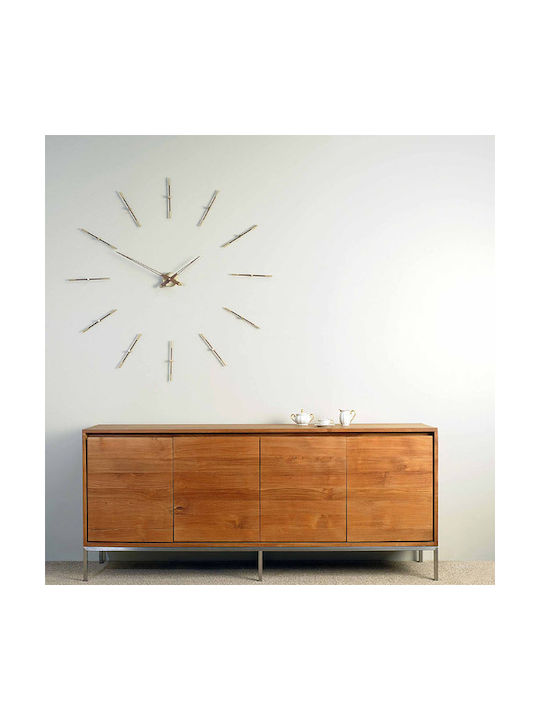 Nomon Merlin G Wall Clock Sticker Metallic Gold